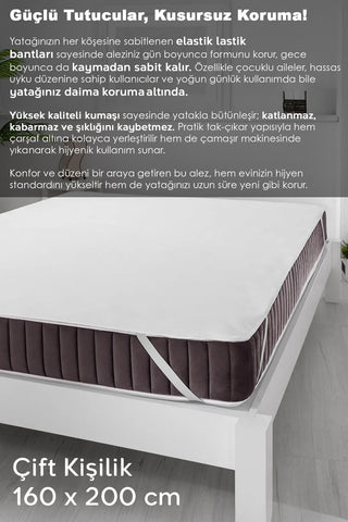 180 Cm Bebek Yatak Bariyeri - Büyük Boy Güvenlik Bariyeri Koruyucu Bariyer Çift Kişilik Alez