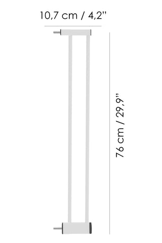 75-95cm Bebek Çocuk Güvenlik Kapısı-75-95cm Arası Kullanıma Uygun Ayarlanabilir Merdiven Korkuluk