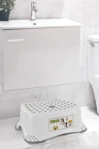 Kaydırmaz Çocuk Bebek Banyo Basamağı - Kaymaz Lavabo Taburesi