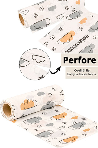 1 Paket 10 Adet Kullan At Çocuk Aktivite Örtüsü - Mama Sandalye Altı Bebek Ek Gıda Örtüsü Alt Açma