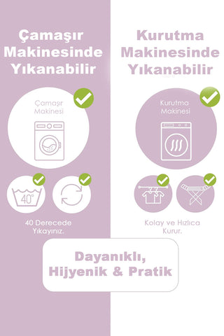 Tek Kişilik Köşe Lastikli Alez - Sıvı Geçirmez Yatak Alezi Bebek Çocuk Yatak Koruyucu 100x200 cm