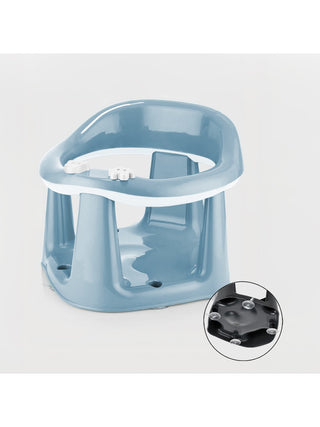 Vakum Tabanlı Bebek Mama ve Banyo Oturağı - Mavi